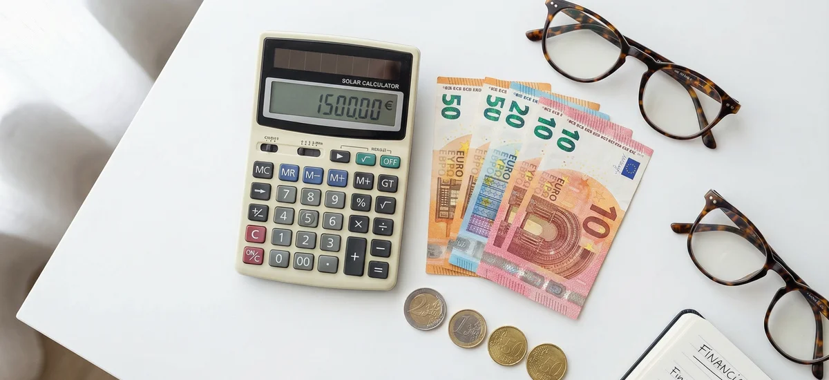 Calculadora y documentos fiscales