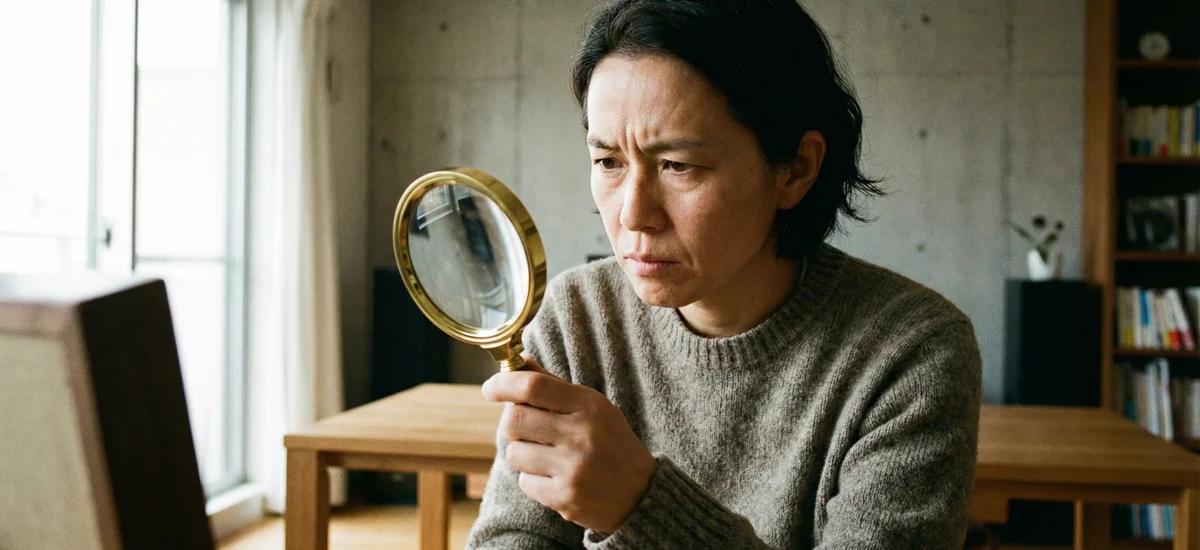 Persona leyendo las condiciones de un seguro de vida