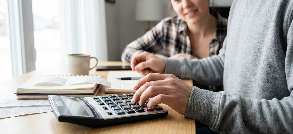 Persona revisando documentos de seguro de vida